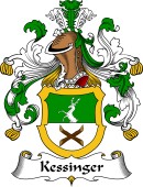 German Wappen Coat of Arms for Kessinger