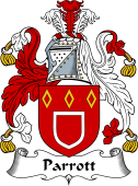 English Coat of Arms for Parrott