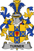 Irish Coat of Arms for Turner