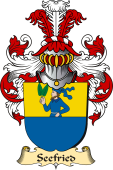 v.23 Coat of Family Arms from Germany for Seefried