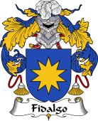 Portuguese Coat of Arms for Fidalgo