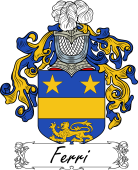 Araldica Italiana Coat of arms used by the Italian family Ferri 2