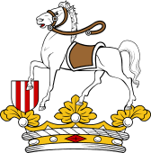 Family crest from Ireland for Trotter (Galway)