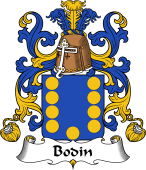 Coat of Arms from France for Bodin I