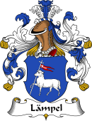 German Wappen Coat of Arms for Lämpel