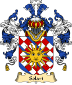Italian Family Coat of Arms (v.25a) Solari