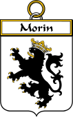 French Coat of Arms Badge for Morin