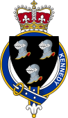 Families of Britain Coat of Arms Badge for: Kennedy (Ireland)