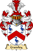 English Coat of Arms (v.23) for the family Crawley