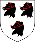 English Family Shield for Berwick