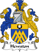 English Coat of Arms for Hewston