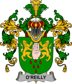 Irish Family Coat of Arms (v.25b) Reilly or O'Reilly