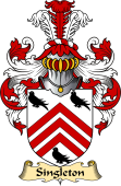 Irish Family Coat of Arms (v.23) for Singleton