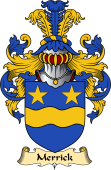 English Coat of Arms (v.23) for the family Merrick