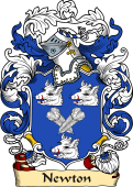 English or Welsh Family Coat of Arms (v.23) for Newton