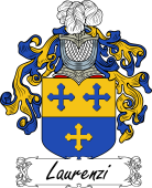 Araldica Italiana Coat of arms used by the Italian family Laurenzi