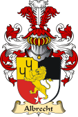 v.23 Coat of Family Arms from Germany for Albrecht