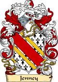 English or Welsh Family Coat of Arms (v.23) for Jenney (Middlesex, and Lincolnshire)