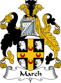 English Coat of Arms for the family March