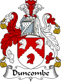 English Coat of Arms for the family Duncombe