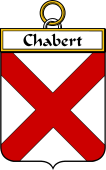 French Coat of Arms Badge for Chabert