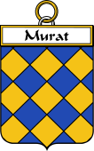French Coat of Arms Badge for Murat