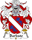 Portuguese Coat of Arms for Barbato