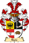 v.23 Coat of Family Arms from Germany for Rietz
