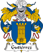Spanish Coat of Arms for Gutiérrez