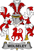 Irish Coat of Arms for Wolseley
