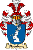 v.23 Coat of Family Arms from Germany for Oldenburg