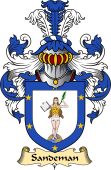 Scottish Family Coat of Arms (v.23) for Sandeman