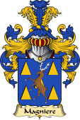 French Family Coat of Arms (v.23) for Magniere