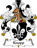 German Wappen Coat of Arms for Knopp