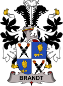 Swedish Coat of Arms for Brandt