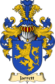 English Coat of Arms (v.23) for the family Jarrett