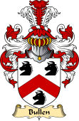 English Coat of Arms (v.23) for the family Bullen