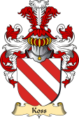 v.23 Coat of Family Arms from Germany for Koss