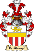 v.23 Coat of Family Arms from Germany for Breithaupt