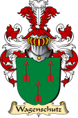 v.23 Coat of Family Arms from Germany for Wagenschutz