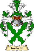 Irish Family Coat of Arms (v.23) for Ancketill