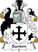 English Coat of Arms for Santon