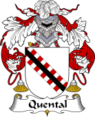 Portuguese Coat of Arms for Quental or Quintal