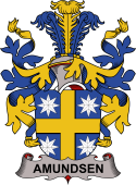 Danish Coat of Arms for Amundsen