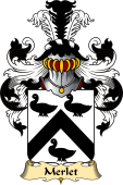 French Family Coat of Arms (v.23) for Merlet