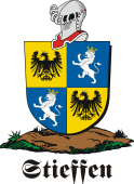 German shield on a mount for Stieffen