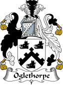 English Coat of Arms for the family Oglethorpe