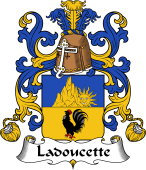 Coat of Arms from France for Ladoucette