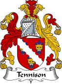 English Coat of Arms for Tennison