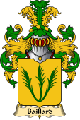 French Family Coat of Arms (v.23) for Baillard